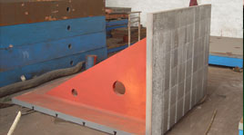 Cast iron angle plates