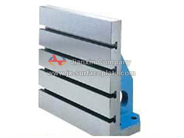 Cast iron T-slot bending plates