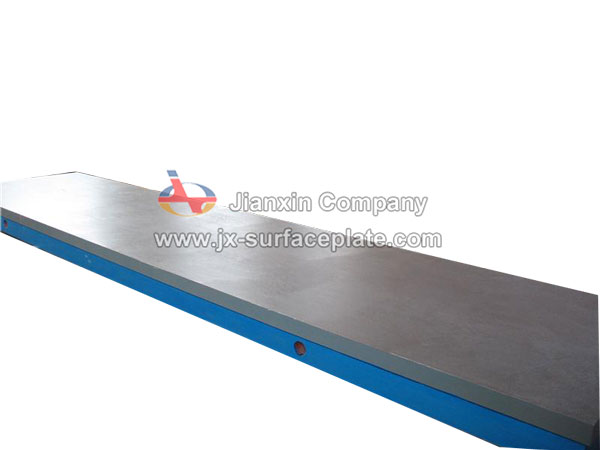 Flat cast iron surface plate