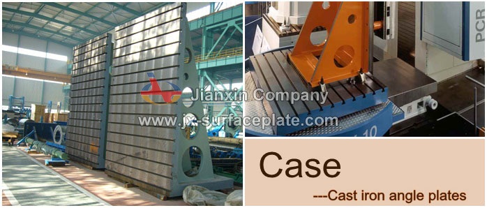 Case---Cast iron angle plates